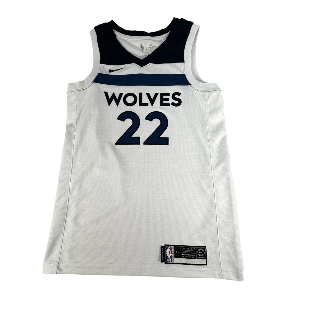 Nike Dri Fit Connect Minnesota Timberwolves Andrew Wiggins NBA Jersey Size S 40